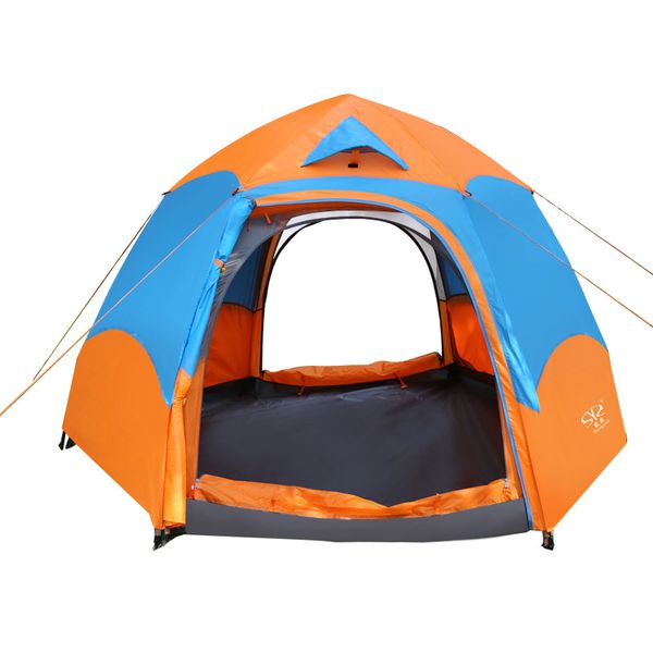 outdoor camping tent 5-8 peraon double hexagonal waterproof automatic spring tent beach anti-uv sun shade ck109g
outdoor camping tent 5-8 peraon double hexagonal waterproof automatic spring tent beach anti-uv sun shade ck109g