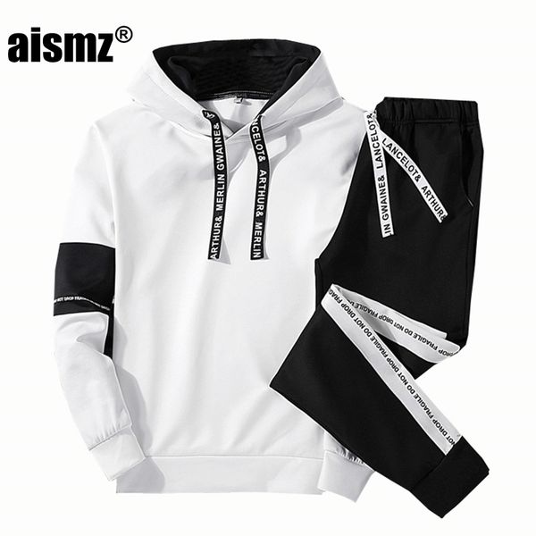 aismz men set clothing hoodies+pants sets sweatshirt cotton casual patchwork tracksuit men hot sale 2 pieces 738, Gray
aismz men set clothing hoodies+pants sets sweatshirt cotton casual patchwork tracksuit men hot sale 2 pieces 738, Gray