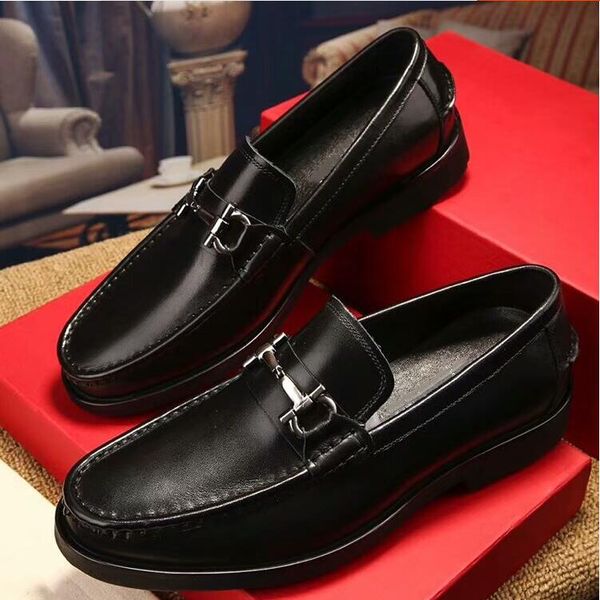 Europe station metal buckle business casual leather shoes upper layer leather shoes for men youth popular logo men formal shoes weddingG3,13
Europe station metal buckle business casual leather shoes upper layer leather shoes for men youth popular logo men formal shoes weddingG3,13
