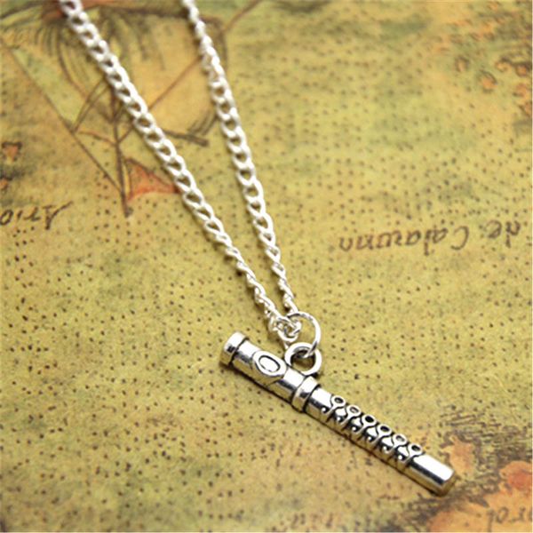 whole sale12pcs/lot flute necklace flute charm pendant jewelry music teacher gift, flutist gift, instrumental, Silver
whole sale12pcs/lot flute necklace flute charm pendant jewelry music teacher gift, flutist gift, instrumental, Silver