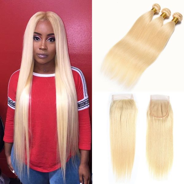 straight 613 blonde human hair 3 bundles with 4x4 part lace closure 10-24 inch silky straight brazilian virgin hair weaves extension, Black;brown
straight 613 blonde human hair 3 bundles with 4x4 part lace closure 10-24 inch silky straight brazilian virgin hair weaves extension, Black;brown