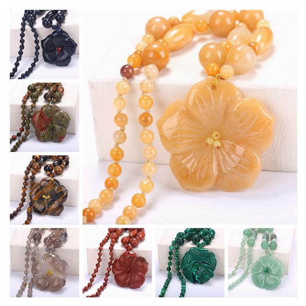 48cm women statement necklace flowers natural stone pendant power women fashion short necklace crystal jewelry reiki chain, Silver
48cm women statement necklace flowers natural stone pendant power women fashion short necklace crystal jewelry reiki chain, Silver