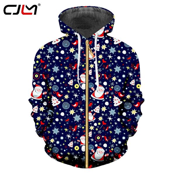 cjlm the new listing chistmas men's zip hoodies 3d printed lovely santa claus zipper sweatshirt colored harajuku clothing, Black
cjlm the new listing chistmas men's zip hoodies 3d printed lovely santa claus zipper sweatshirt colored harajuku clothing, Black