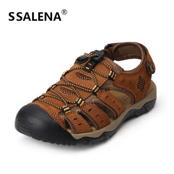 men's hollow out closed toe sandals fashion casual leather gladiator sandals for men non-slip summer male beach shoes b2868, Black
men's hollow out closed toe sandals fashion casual leather gladiator sandals for men non-slip summer male beach shoes b2868, Black