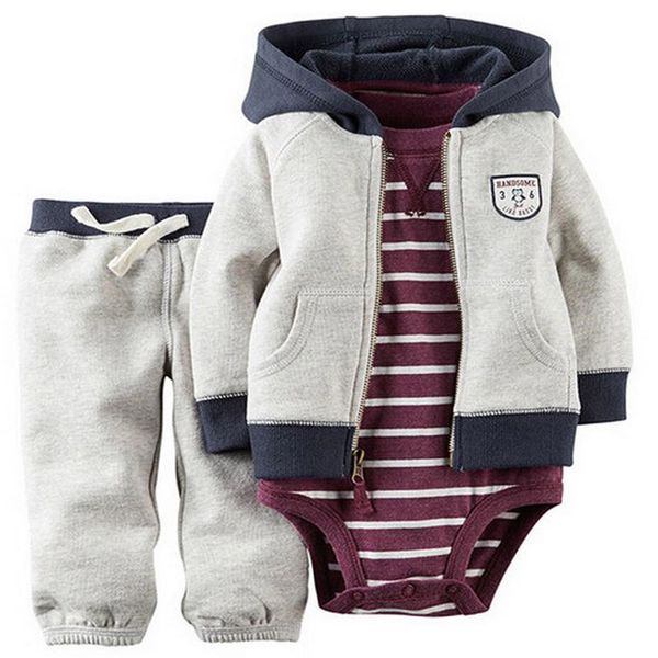kids baby s boys clothes set jacket + romper + pants boy girl clothing infant autumn spring children suits, White
kids baby s boys clothes set jacket + romper + pants boy girl clothing infant autumn spring children suits, White