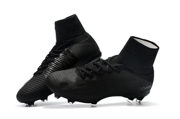 2018 New Arrival Full Black Soccer Cleats Mercurial Superfly Soccer Shoes High Ankle Cristiano Ronaldo Mens Football Boots
2018 New Arrival Full Black Soccer Cleats Mercurial Superfly Soccer Shoes High Ankle Cristiano Ronaldo Mens Football Boots