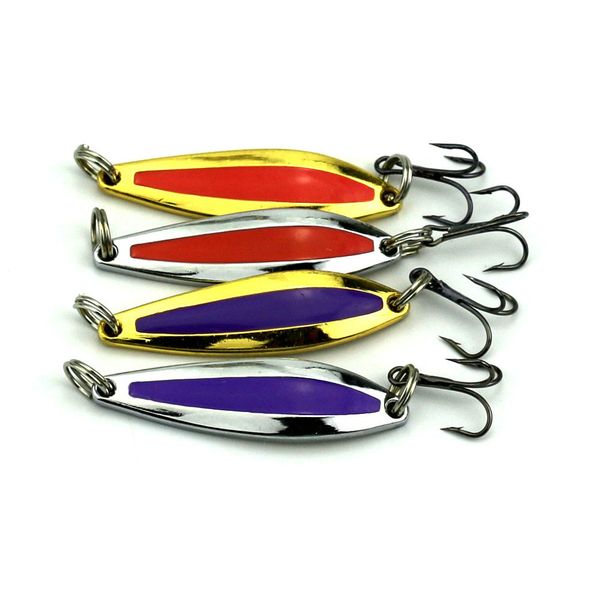 4pcs spoon fishing tool / trout turbine kit / sea fishing metal sequin bait 4.7 cm / 7.6g spoon
4pcs spoon fishing tool / trout turbine kit / sea fishing metal sequin bait 4.7 cm / 7.6g spoon