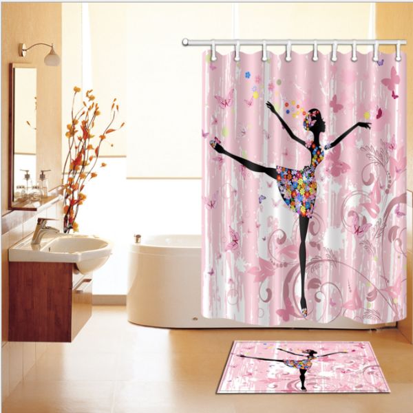 creative butterfly 3d pattern print custom waterproof bathroom modern shower curtain polyester fabric bathroom curtain door mat sets
creative butterfly 3d pattern print custom waterproof bathroom modern shower curtain polyester fabric bathroom curtain door mat sets