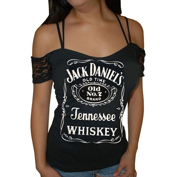 6 color women off houlder hort leeve blou e jack daniel whi key print lace patchwork paghetti t hirt lim ca ual
6 color women off houlder hort leeve blou e jack daniel whi key print lace patchwork paghetti t hirt lim ca ual