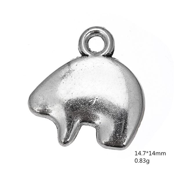 2021 zinc alloy antique silver plated stylish polar bear animal charm jewelry, Bronze;silver
2021 zinc alloy antique silver plated stylish polar bear animal charm jewelry, Bronze;silver