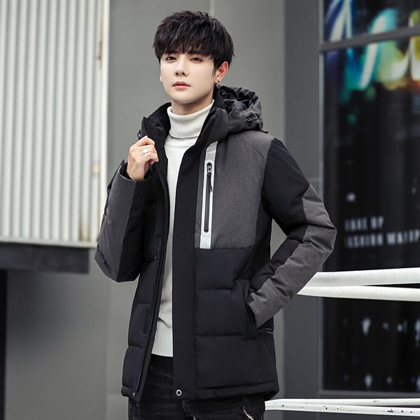 mens hooded duck down jackets man patchwork thick winter down coats male fashion overcoats keep warm outerwear 8006, Black
mens hooded duck down jackets man patchwork thick winter down coats male fashion overcoats keep warm outerwear 8006, Black