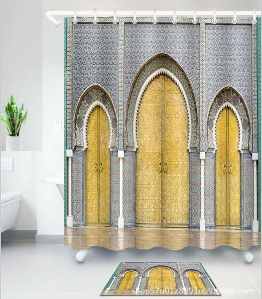 3d retro wood print bath shower curtains african girl modern shower curtain for bathroom decor with 12 hooks floor mats sets
3d retro wood print bath shower curtains african girl modern shower curtain for bathroom decor with 12 hooks floor mats sets