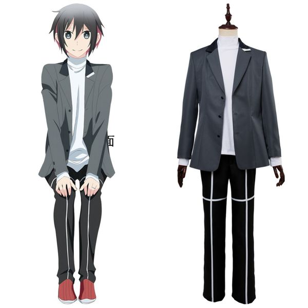 anime jingai san no yome cosplay hinowa tomori costume men women uniform suit halloween carnival costumes tailor made, Black
anime jingai san no yome cosplay hinowa tomori costume men women uniform suit halloween carnival costumes tailor made, Black
