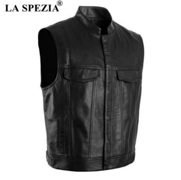 la spezia men vest black biker motorcycle hip hop waistcoat male faux leather punk solid spring sleeveless jacket new arrival, Black;white
la spezia men vest black biker motorcycle hip hop waistcoat male faux leather punk solid spring sleeveless jacket new arrival, Black;white
