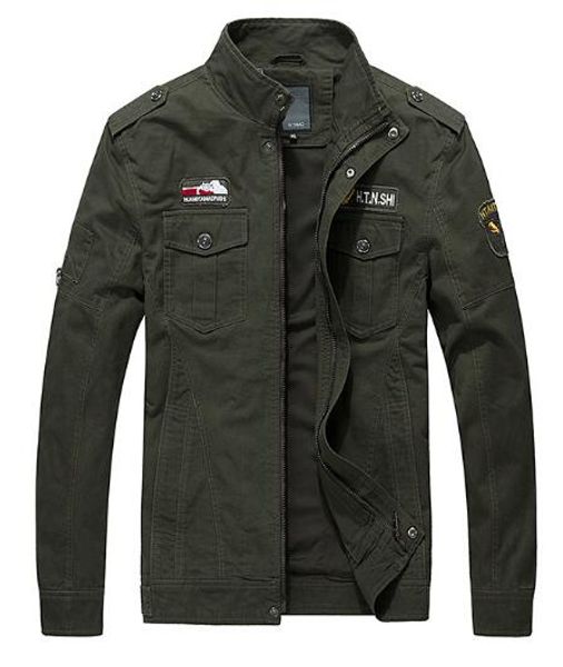 spring autumn new military uniform men's youth jacket military hugh jackets coat, Black;brown
spring autumn new military uniform men's youth jacket military hugh jackets coat, Black;brown