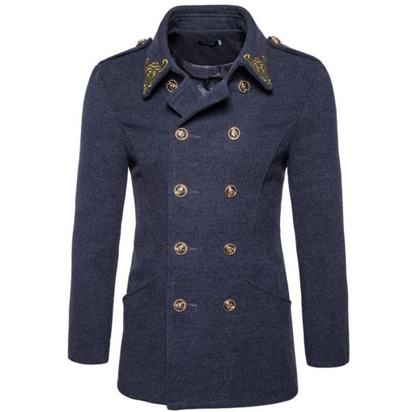 mens winter cashmere coat jacket sobretudo plus size long button double breasted coat men long winter wool jacket, Black
mens winter cashmere coat jacket sobretudo plus size long button double breasted coat men long winter wool jacket, Black