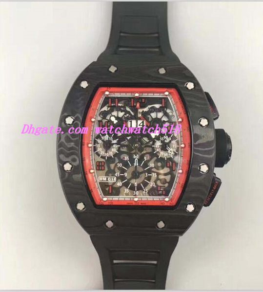 luxury watch 7750 movement carbon lotus team skeleton dial rubber strap automatic fashion brand men's wristwatches, Slivery;brown
luxury watch 7750 movement carbon lotus team skeleton dial rubber strap automatic fashion brand men's wristwatches, Slivery;brown