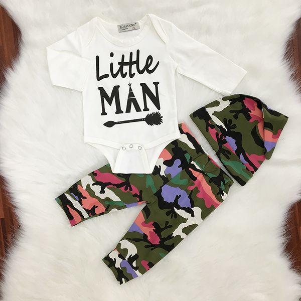 boys 3pcs/sets little man rompers sets newborn infant baby little man clothing set little man printed bodysuits with pants hat outfits, White
boys 3pcs/sets little man rompers sets newborn infant baby little man clothing set little man printed bodysuits with pants hat outfits, White