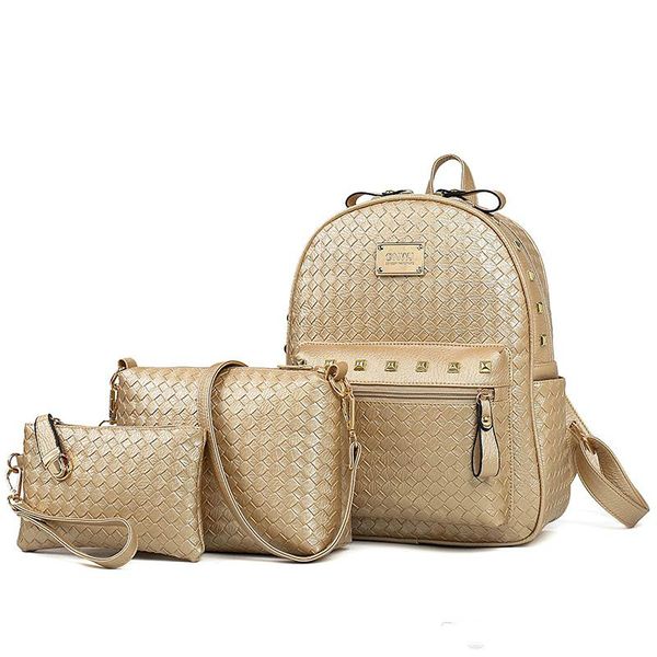 3 pcs knitting bags set women bag fashion school bags for girls backpacks for women 2018 new shoulder bags ladies backpack
3 pcs knitting bags set women bag fashion school bags for girls backpacks for women 2018 new shoulder bags ladies backpack