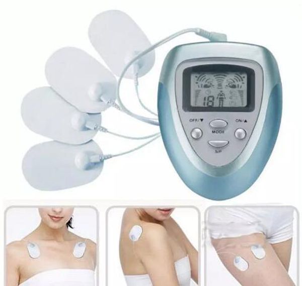 electric slimming body massager pulse muscle pain relief fat burnning relaxation health care beauty massage 4 pads pain fitnes good
electric slimming body massager pulse muscle pain relief fat burnning relaxation health care beauty massage 4 pads pain fitnes good