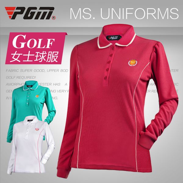 pgm women's clothes autumn and winter long-sleeve t-shirt golf basic shirt, Black;blue
pgm women's clothes autumn and winter long-sleeve t-shirt golf basic shirt, Black;blue