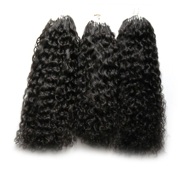 300g micro loop hair extensions 300s mongolian kinky curly hair human pro-bonded micro-loop micro rings links human hair extension, Black
300g micro loop hair extensions 300s mongolian kinky curly hair human pro-bonded micro-loop micro rings links human hair extension, Black