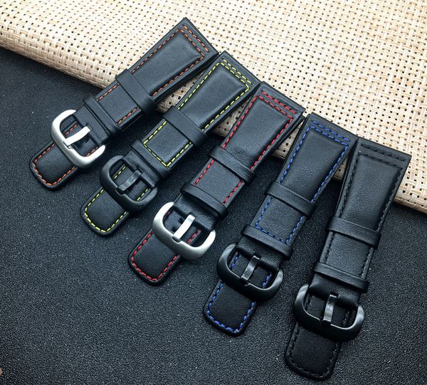 28mm italy genuine real leather watch band black sewing line watchband mens for strap m/p/s series, Black;brown
28mm italy genuine real leather watch band black sewing line watchband mens for strap m/p/s series, Black;brown