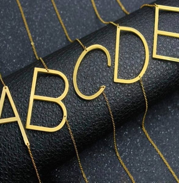 stainless steel a-z english alphabet initial necklace silver gold plated capital letter pendant fashion druzy jewelry for women drop ship
stainless steel a-z english alphabet initial necklace silver gold plated capital letter pendant fashion druzy jewelry for women drop ship