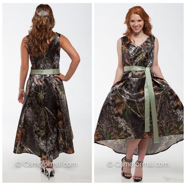 2018 v-neck full camo high low short bridesmaid dresses with ribbon vestidos de maid of honor guest formal dress vestidos de bridesmaids, White;pink
2018 v-neck full camo high low short bridesmaid dresses with ribbon vestidos de maid of honor guest formal dress vestidos de bridesmaids, White;pink