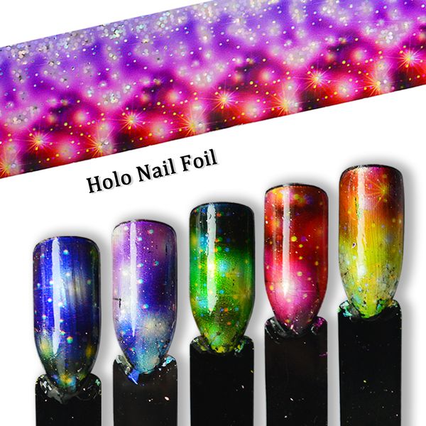 gradient starry sky nail foil transfer rainbow holographic charm nail art decoration wrap sticker paper set flowers tip sa448, Black
gradient starry sky nail foil transfer rainbow holographic charm nail art decoration wrap sticker paper set flowers tip sa448, Black