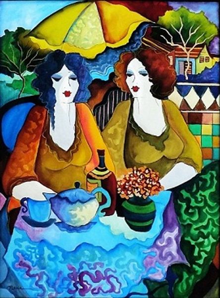 itzchak tarkay tea time for two lady cafe portraits art,handpainted /hd print wall art oil painting on canvas.multi custom sizes /frame it84
itzchak tarkay tea time for two lady cafe portraits art,handpainted /hd print wall art oil painting on canvas.multi custom sizes /frame it84