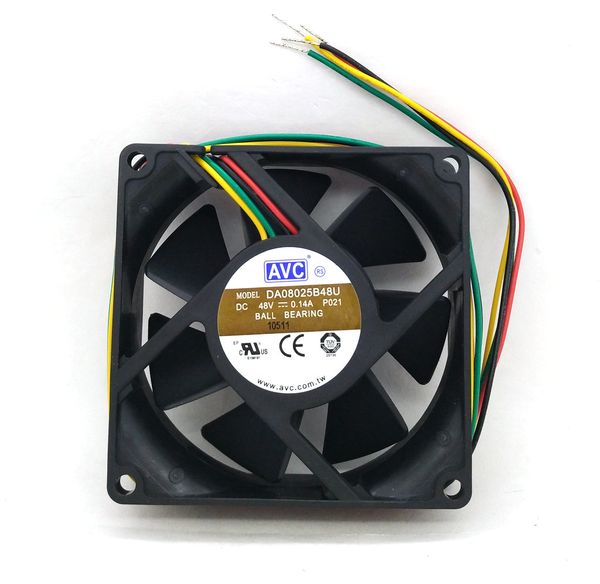 new original avc da08025b48u dc48v 0.14a 80x80x25mm 8cm 4lines inverter cooling fan
new original avc da08025b48u dc48v 0.14a 80x80x25mm 8cm 4lines inverter cooling fan