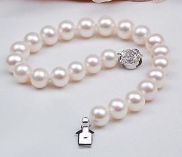 natural 9-10 round white akoya pearl bracelets 7.5", Black
natural 9-10 round white akoya pearl bracelets 7.5", Black