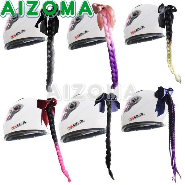 gradient ramp twist braids casco decoration universal motorcycle helmet ponytail hair women lady punk style pig tail hair
gradient ramp twist braids casco decoration universal motorcycle helmet ponytail hair women lady punk style pig tail hair