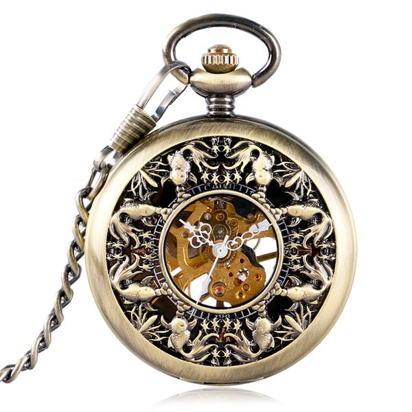 half goldfish skeleton design mechanical pocket watch classic bronze roman number display clock men women with 30cm chain, Slivery;golden
half goldfish skeleton design mechanical pocket watch classic bronze roman number display clock men women with 30cm chain, Slivery;golden