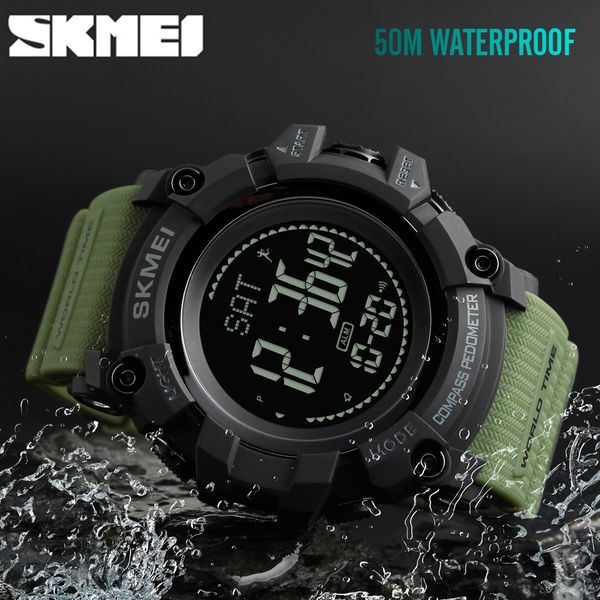 skmei brand outdoor compass watch men pedometer calorie digital wristwatch 12/24 hours waterproof men's sports watches, Slivery;brown
skmei brand outdoor compass watch men pedometer calorie digital wristwatch 12/24 hours waterproof men's sports watches, Slivery;brown