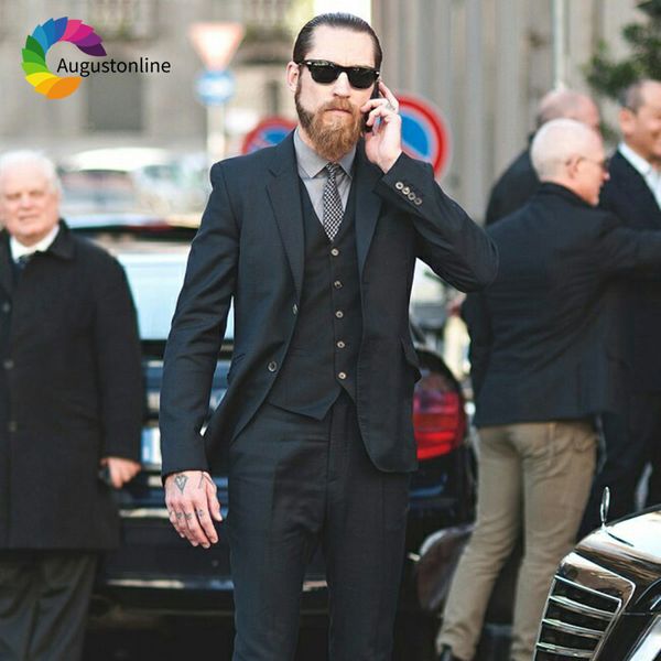 men suits black notched lapel business wedding suits 2018 custom made groom tuxedos formal blazer slim fit 3pieces prom bridegroom man, Black;gray
men suits black notched lapel business wedding suits 2018 custom made groom tuxedos formal blazer slim fit 3pieces prom bridegroom man, Black;gray