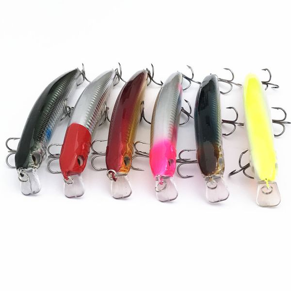 6pcs/lot minnow fishing lure 15cm 28g plastic deep sea fishing bait floating lure pesca three tackle hook isca artificial bait
6pcs/lot minnow fishing lure 15cm 28g plastic deep sea fishing bait floating lure pesca three tackle hook isca artificial bait