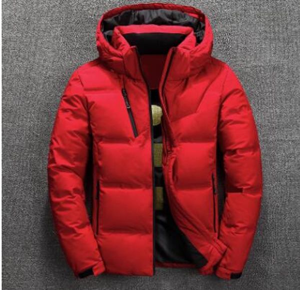 winter new men's thick down jacket short warm hooded coat outerwear down parkas, Black
winter new men's thick down jacket short warm hooded coat outerwear down parkas, Black