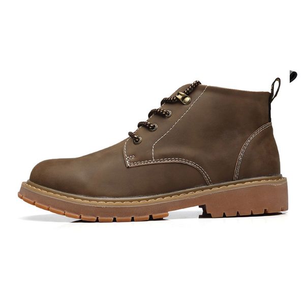 men boots warm retro waterproof men snow boots winter shoes plus size 40-44 rubber yellow brown martin, Black
men boots warm retro waterproof men snow boots winter shoes plus size 40-44 rubber yellow brown martin, Black
