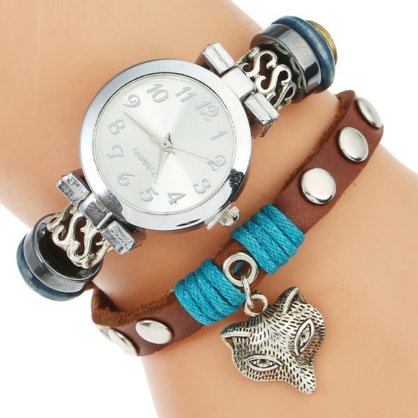 vintage genuine leather bracelet watch women charm retro wristwatch digital luxury quartz, Slivery;brown
vintage genuine leather bracelet watch women charm retro wristwatch digital luxury quartz, Slivery;brown