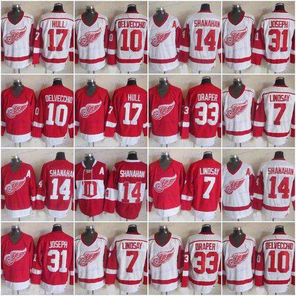 ccm detroit red wings 7 ted lindsay 33 kris draper 17 hull 10 alex delvecchio 31 кертис джозеф 14 брендан шанахан хоккей джерси, Black;red
ccm detroit red wings 7 ted lindsay 33 kris draper 17 hull 10 alex delvecchio 31 кертис джозеф 14 брендан шанахан хоккей джерси, Black;red