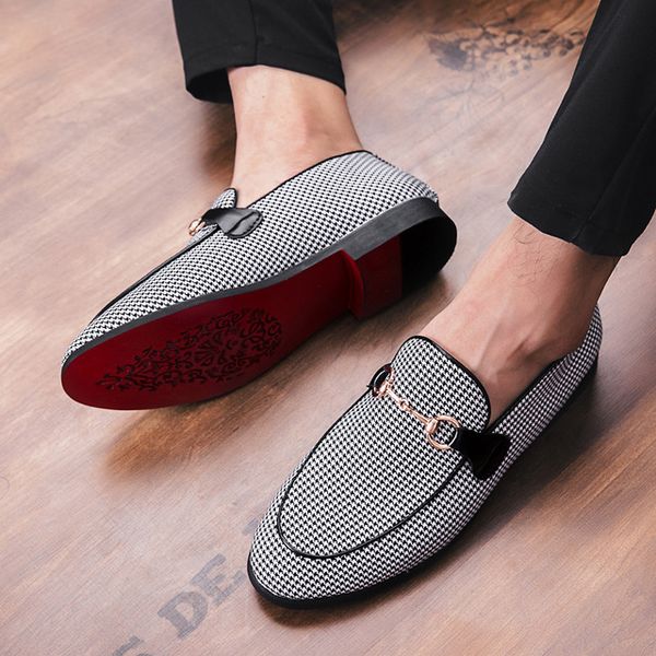 Luxury Men Loafers Metal Buckle Dress Shoes Italian Designer Red Bottom Slip On Mens Loafers Wedding Oxford Shoes Q-487
Luxury Men Loafers Metal Buckle Dress Shoes Italian Designer Red Bottom Slip On Mens Loafers Wedding Oxford Shoes Q-487