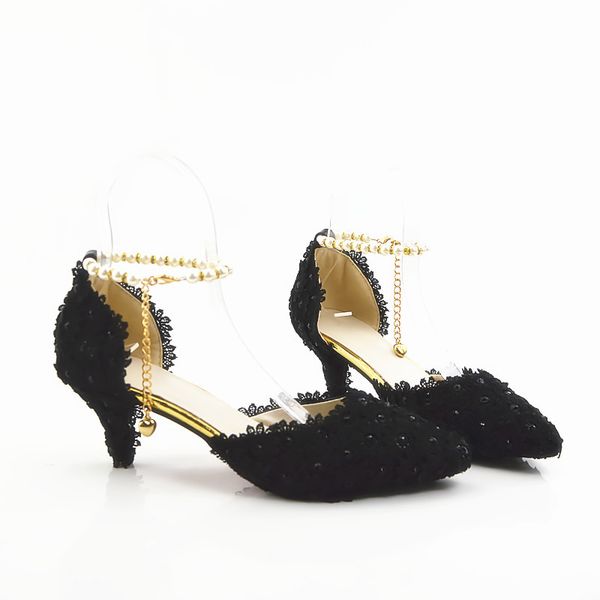 new fashionl black pearls beading women high heel pumps handmade pointed toe elegant lady wedding shoes lace flowers sandals heels plus size
new fashionl black pearls beading women high heel pumps handmade pointed toe elegant lady wedding shoes lace flowers sandals heels plus size