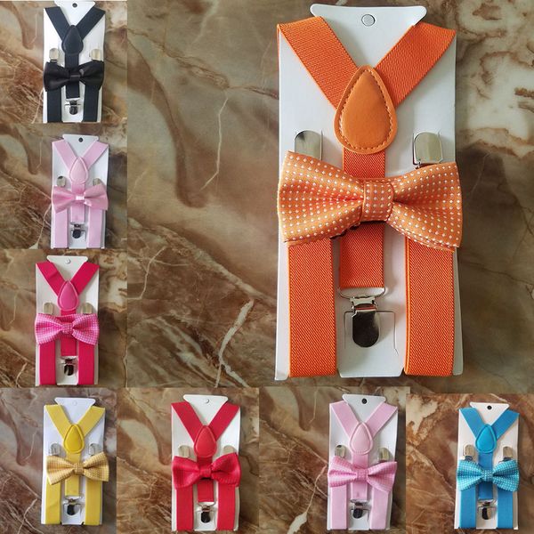fashion children kids boy girls elastic adjustable suspenders with bowtie combination zh034, Black;white
fashion children kids boy girls elastic adjustable suspenders with bowtie combination zh034, Black;white