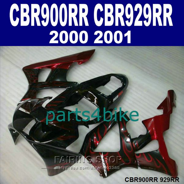 high grade fairings set for honda cbr900rr cbr929 2000 2001 red flames in black fairing kit cbr929rr00 01 qr50
high grade fairings set for honda cbr900rr cbr929 2000 2001 red flames in black fairing kit cbr929rr00 01 qr50