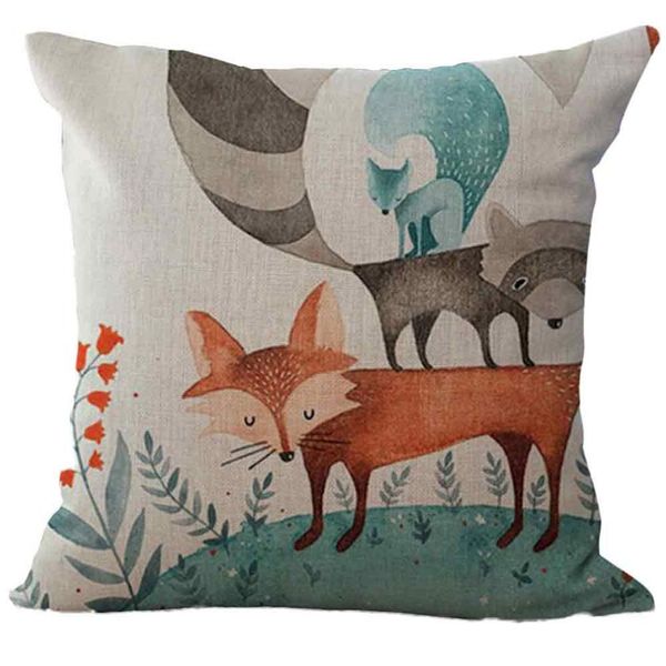 l printed christmas printing fox print sofa bed home decoration pillow case 45cm*45cm cushion cover new de6
l printed christmas printing fox print sofa bed home decoration pillow case 45cm*45cm cushion cover new de6