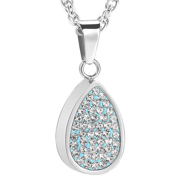 crystal teardrop cremation pendant memorial urn necklace for women ashes holder water drop keepsake jewelry, Silver
crystal teardrop cremation pendant memorial urn necklace for women ashes holder water drop keepsake jewelry, Silver