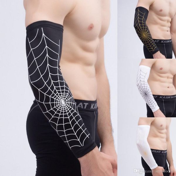 4 styles cobweb basketball elbow protector anti slip sport safety cycling arm sleeves compression running arm pads men arm warmer g317s f, Black;gray
4 styles cobweb basketball elbow protector anti slip sport safety cycling arm sleeves compression running arm pads men arm warmer g317s f, Black;gray