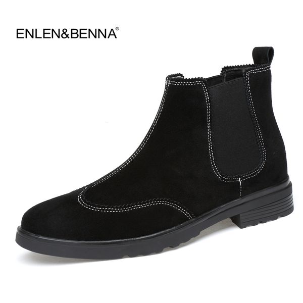 2018 big size men ankle boots genuine leather men boots black causal shoes rubber for dress shoes
2018 big size men ankle boots genuine leather men boots black causal shoes rubber for dress shoes